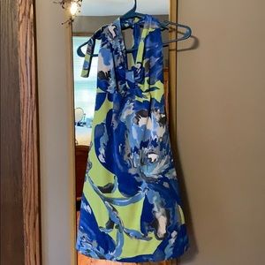 Euc sandbar halter dress small